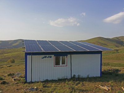 برق کامل کانکس + دوربین + پمپ شناور خورشیدی